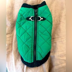 Gooby Fleece Vest - Green, size S